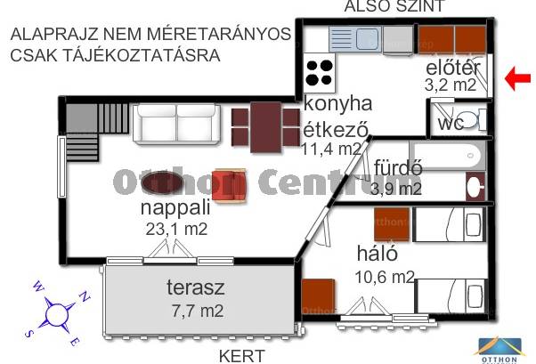 Eladó 3+1 szobás lakás Törökvészen, Budapest, Zilah utca