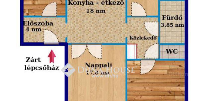 Budapest eladó lakás Józsefvárosban a Teleki László téren, 84 négyzetméteres