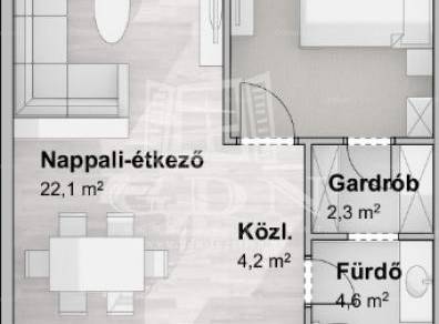 Szeged 2 szobás új építésű lakás eladó