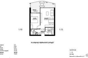 Eladó 2 szobás lakás Siófok, új építésű