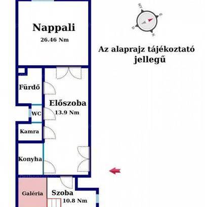 Eladó lakás, Budapest, Vizafogó, Visegrádi utca, 1+1 szobás