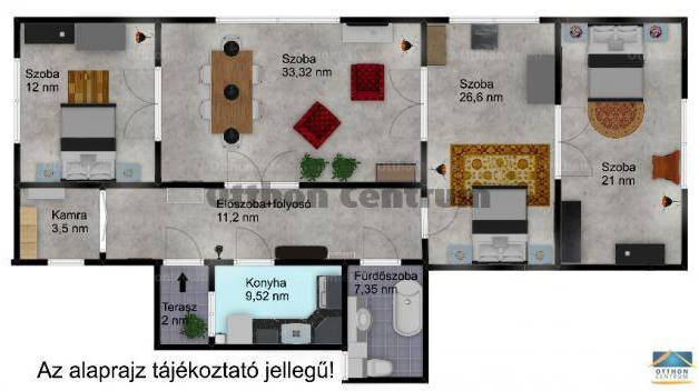 Eladó lakás, Budapest, Pesterzsébet-Szabótelepen, 107 négyzetméteres