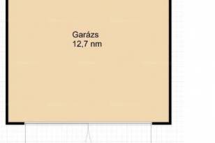 Garázs eladó Szeged, 13 négyzetméteres