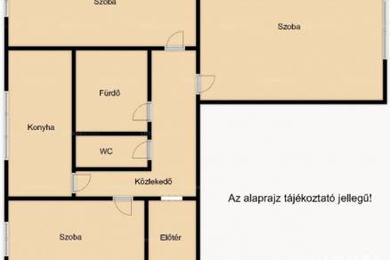 Szeged lakás eladó, 1+2 szobás