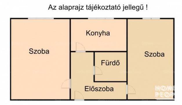 Szegedi lakás eladó, 47 négyzetméteres, 2 szobás
