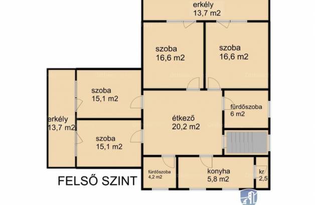 Csopaki eladó családi ház, 7 szobás, 338 négyzetméteres
