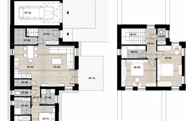 Székesfehérvári új építésű ikerház eladó, 142 négyzetméteres, 4 szobás