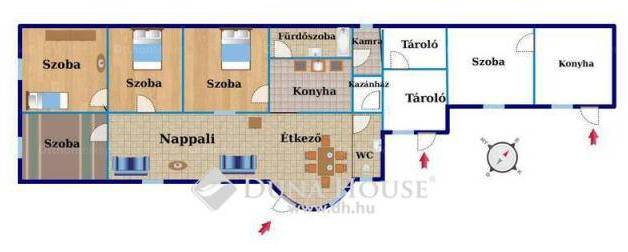 Enyingi eladó családi ház, 5+1 szobás, 175 négyzetméteres