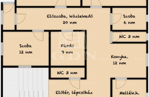 Eladó 7+1 szobás családi ház Bélatelepen, Budapest, Kőkert utca