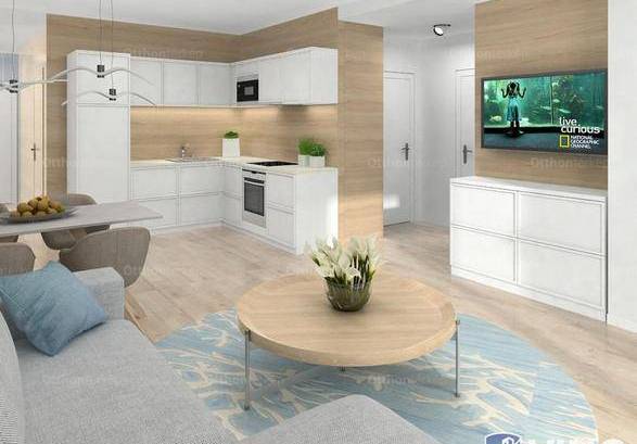 Balatonföldvári új építésű lakás eladó, 68 négyzetméteres, 2 szobás