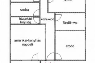 Szegedi új építésű lakás eladó a Zágráb utcában, 120 négyzetméteres