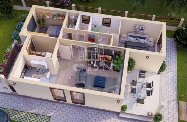 Eladó 3 szobás családi ház Gencsapáti, új építésű
