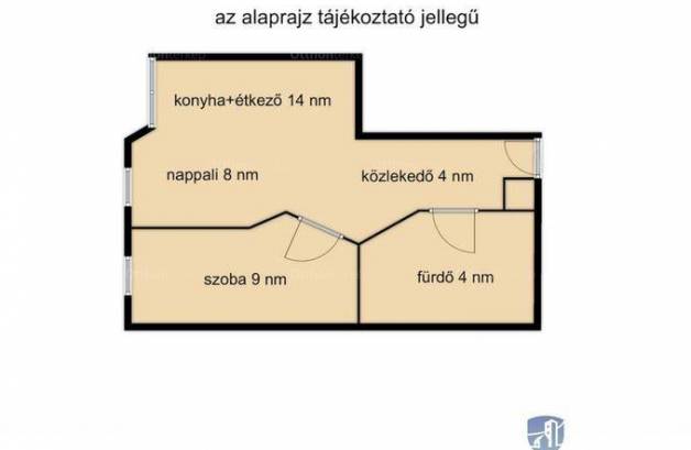 Lakás kiadó Gyula, 39 négyzetméteres