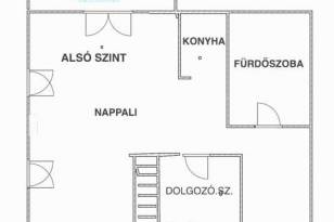 Budapest kiadó lakás, Sasad, Domboldal utca, 55 négyzetméteres