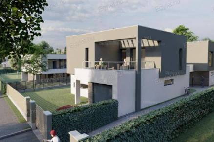 Budapesti új építésű eladó családi ház, Rákosliget, 5 szobás