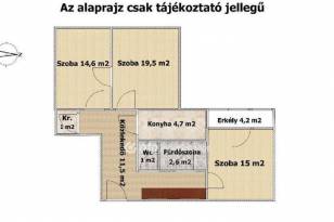 Eladó 3 szobás lakás Budafokon, Budapest, Leányka utca