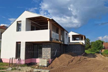 Balatonfüred új építésű ikerház eladó, 3 szobás