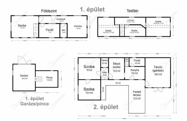 Hernádvécsei eladó családi ház, 7 szobás, 180 négyzetméteres