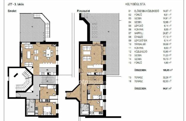 Budapest új építésű lakás eladó, 6 szobás