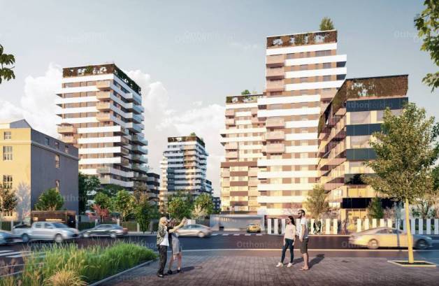 Budapesti új építésű eladó lakás, Kelenföldön, Budafoki út 64.