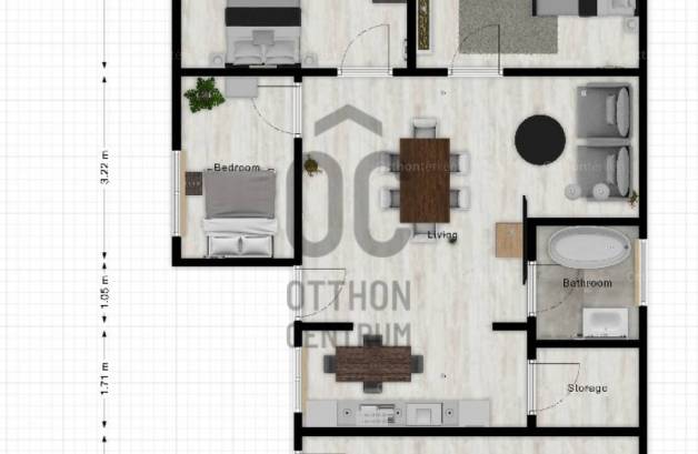 Fertőszentmiklósi családi ház eladó, 110 négyzetméteres, 4 szobás