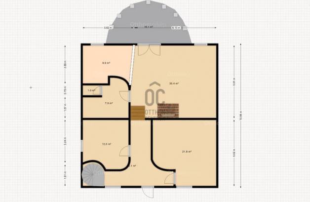 Etyeki eladó családi ház, 9 szobás, 243 négyzetméteres