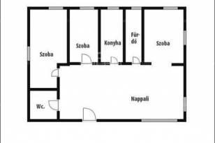 Kecskeméti kiadó lakás, 4 szobás, 83 négyzetméteres