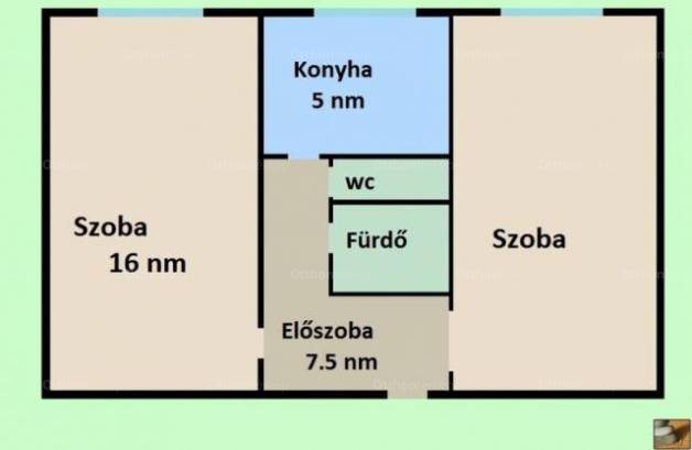 Budapesti lakás eladó, Óbudán, Flórián tér, 2 szobás