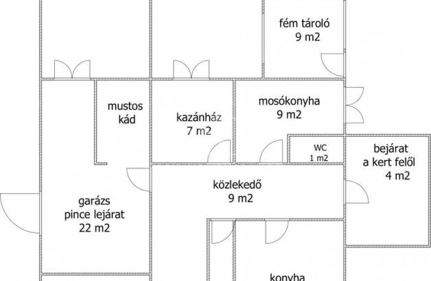 Balatonfüredi családi ház eladó, 200 négyzetméteres, 7 szobás