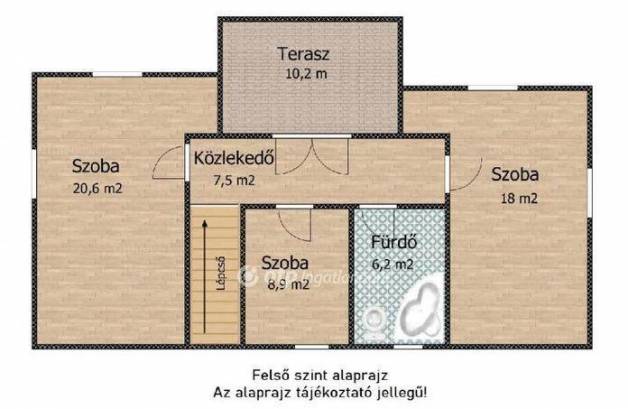 Szigetszentmiklósi családi ház eladó, 132 négyzetméteres, 4+1 szobás