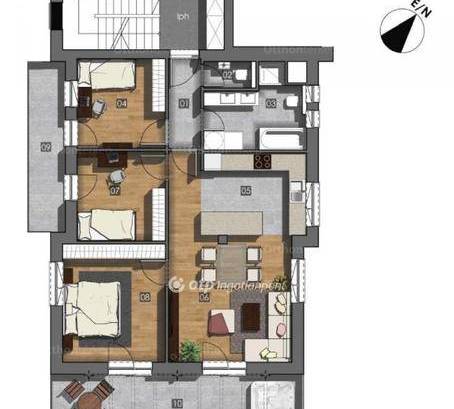 Új Építésű eladó lakás, Budapest, Soroksár-Újtelepen, 76 négyzetméteres