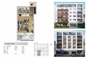 Budapest új építésű lakás eladó, Törökőrön, 2 szobás
