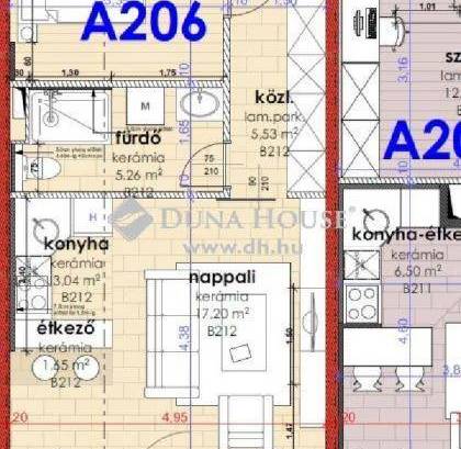 Pécsi lakás kiadó, 54 négyzetméteres, 2 szobás