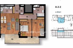 Új Építésű eladó lakás, Budapest, Péterhegyen, 69 négyzetméteres