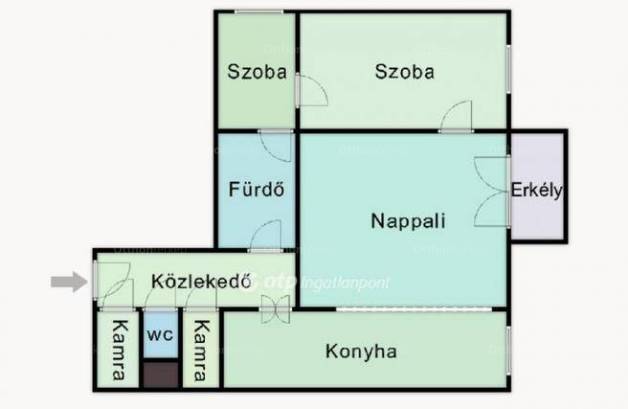 Eladó lakás Újpesten, 2+1 szobás