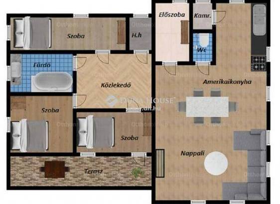 Csornai eladó családi ház, 4 szobás, 130 négyzetméteres