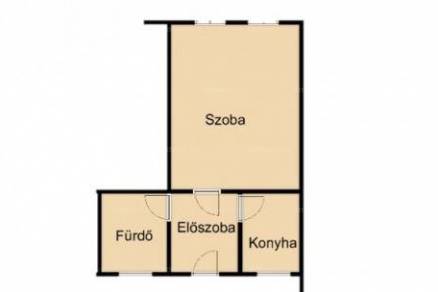 Eladó 1 szobás lakás Szeged