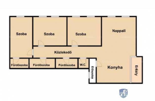 Kiadó lakás Szeged, 4 szobás