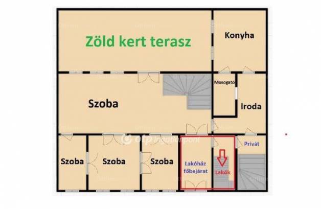 Kiadó 6 szobás lakás Corvin negyedben, Budapest, Nap utca