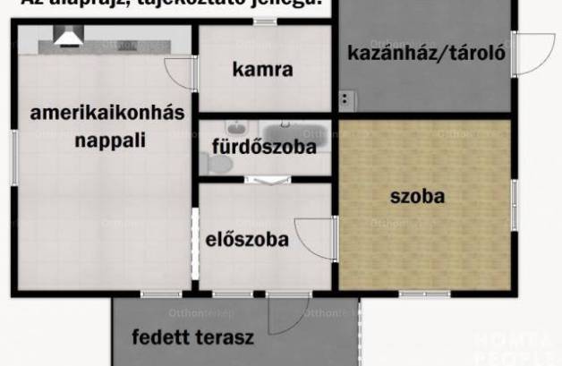 Eladó 2 szobás családi ház Szatymaz