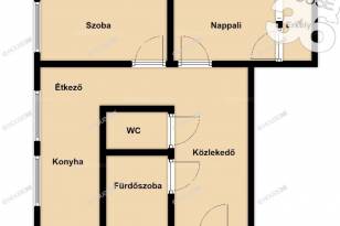 Kiskunfélegyházai eladó lakás, 2 szobás, 63 négyzetméteres