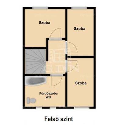 Budapesti eladó sorház, 3 szobás, 90 négyzetméteres