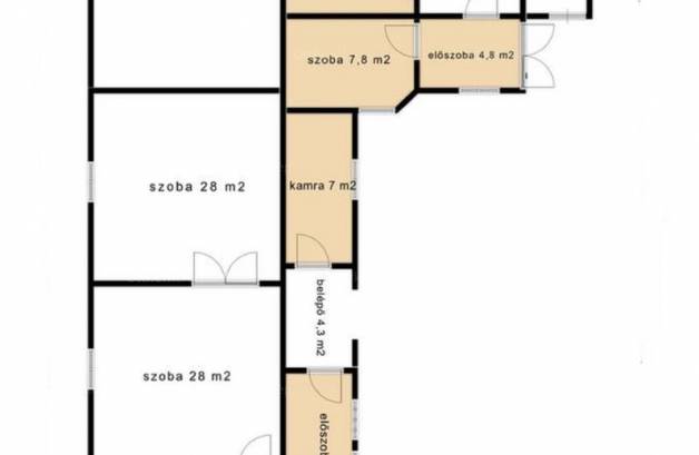 Békéscsabai családi ház eladó, 185 négyzetméteres, 4+1 szobás