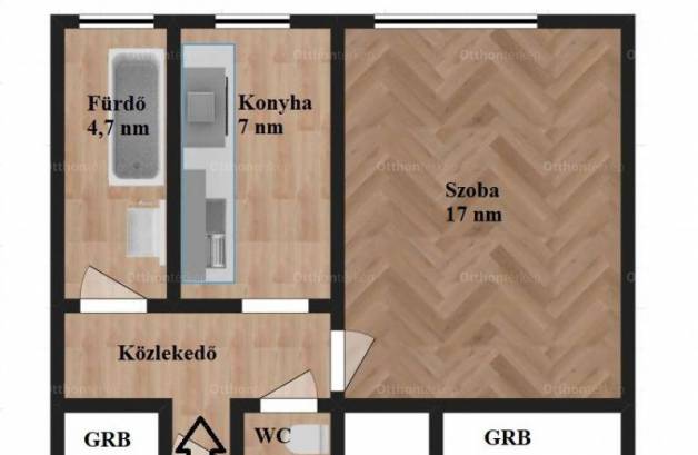 Eladó 1 szobás lakás Zalaegerszeg a Takarék közben