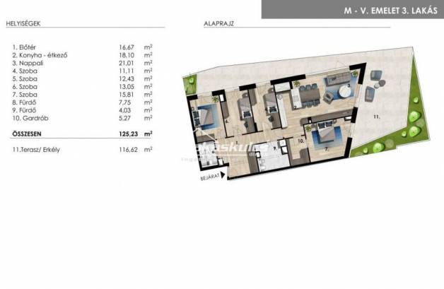Új Építésű eladó lakás Balatonföldvár, 4+1 szobás