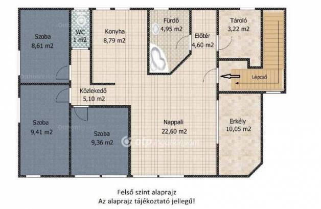 Budapest eladó családi ház, Budafok, Kiránduló utca, 215 négyzetméteres