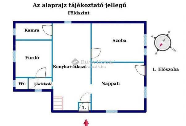 Budapest 4 szobás családi ház eladó, Újpéteritelepen