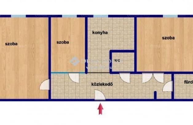 Eladó 2+1 szobás lakás Pécs