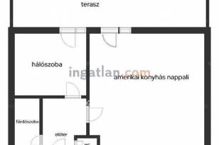 Budapest eladó új építésű lakás Alsórákoson a Dorozsmai utcában, 52 négyzetméteres