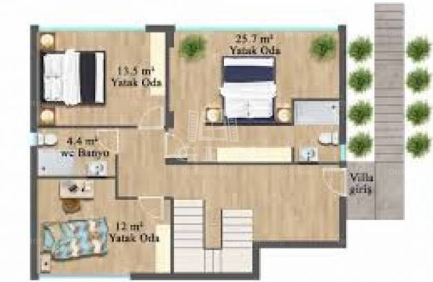 Komáromi új építésű nyaraló eladó, 125 négyzetméteres, 3+1 szobás